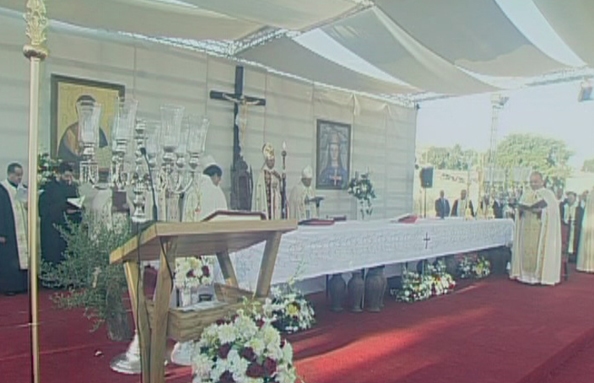 Patriarch Bechara Boutros Al Rai in Saydet Bechwat