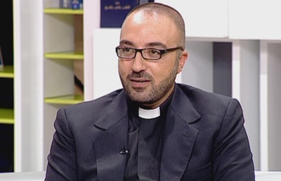 Father Elie Aadwan - Elena Achkar Habchi - Walid Al Achkar