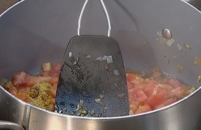 Tomato Stuffing Eggplant - 28 Aug 2015