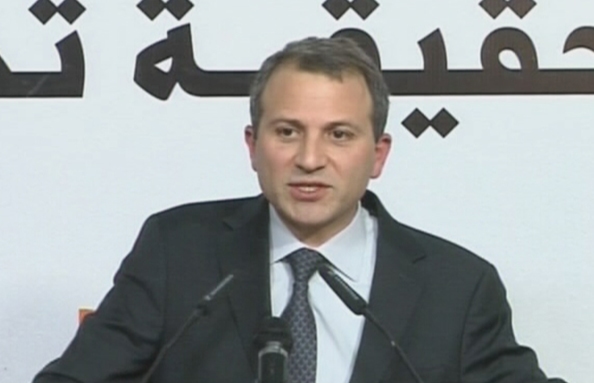 Gebran Bassil - إجتماع تكتل التغيير والإصلاح 