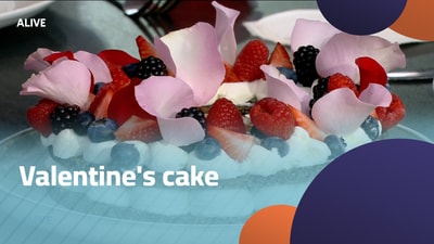 كيك فالنتاين