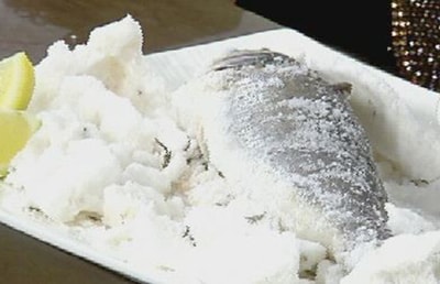 سمك بالملح 