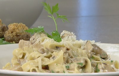 Fettucine Porcini