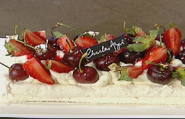 Pavlova Cherries Coconut