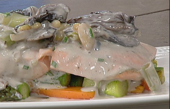 Poached Salmon Fillet - 24 May 2016