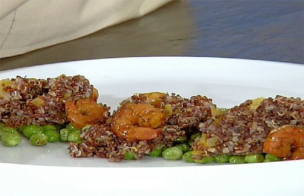 Quinoa Spicy Shrimps - 09 Jun 2016