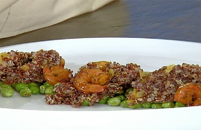Quinoa Spicy Shrimps - 09 Jun 2016