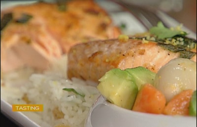 Exotic Salmon Filet