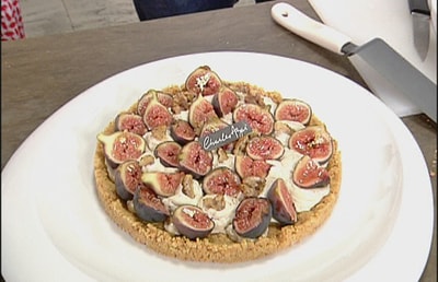 Walnut and Fig Tart