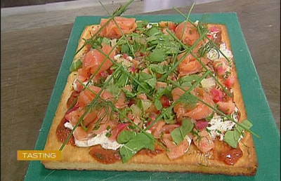 Pizza Saumon