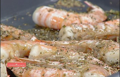 Quinoa aux Crevettes