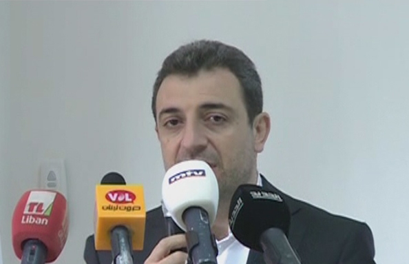 وضع حجر الأساس للمبنى الجديد للمستشفى الحكومي في بيروت