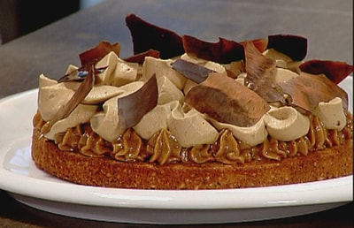 Coffee And Hazelnut Tart