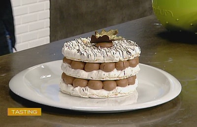 Hazelnut Meringue Cake
