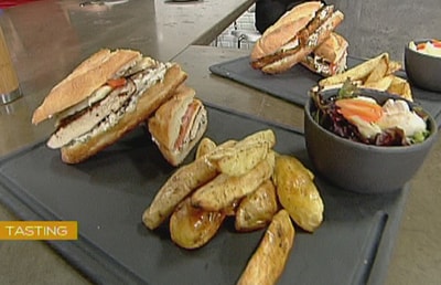 Lebanese Chicken Sandwich
