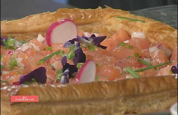 Potato Kebbeh With Marinated Salmon