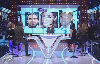 Melhem Riachy and George Eid