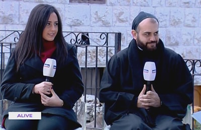 الأب شربل بيروتي - مارغريت نهرا