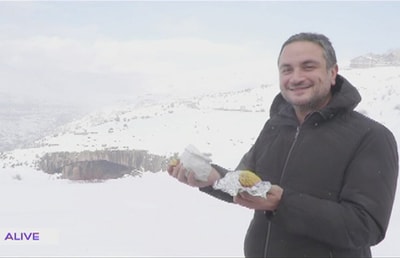جبال لبنان في موسم الثلوج