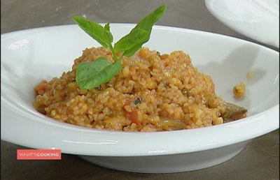 برغل مع خضار