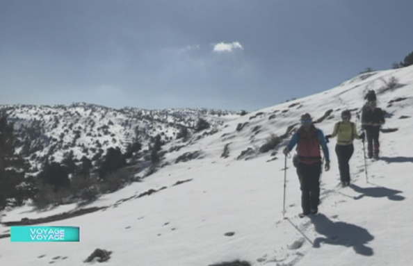 Snowshoeing In The Lebanese Mountains