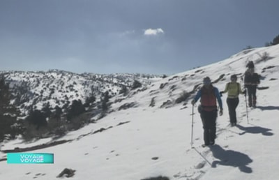Snowshoeing In The Lebanese Mountains