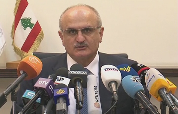 30 Mar 2017 - مؤتمر صحافي لوزير المال