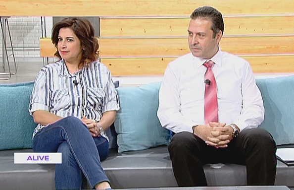  نجوى خوري - روبير خوري - اليوم الابرشي للعائلة 