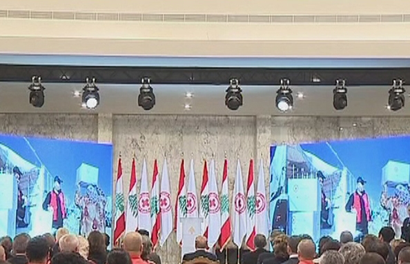 08 May 2017 - حملة التبرع للصليب الأحمر يطلقها رئيس الجمهورية في قصر بعبدا