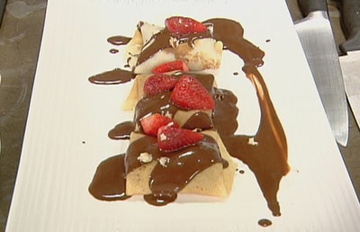 Dr Elizabeth abou Jaoude - Katia Slika - Nevella - Crepe au Sauce Chocolate