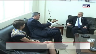 وفد اميركي يلتقي المرعبي