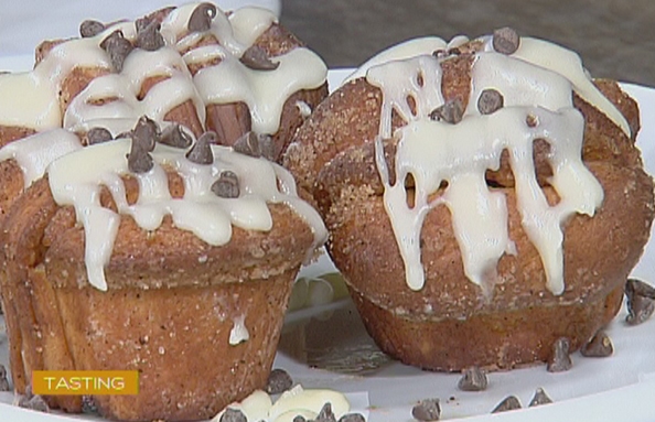Cinnamon and Chocolate Muffin
