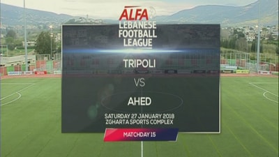27 Jan 2018 - Ahed Vs Tripoli