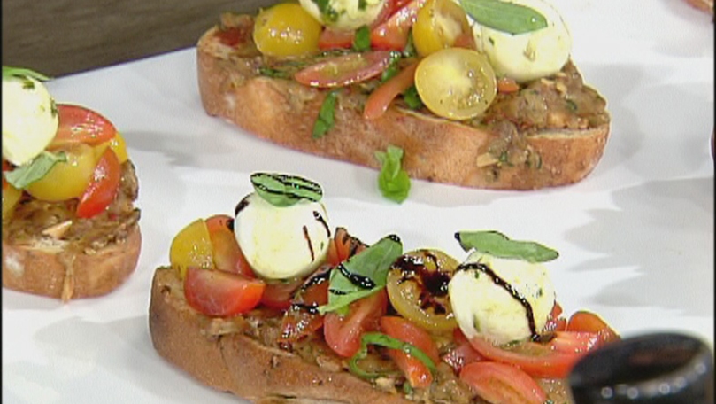 Italian Caprese Focaccia