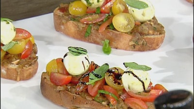 Italian Caprese Focaccia 
