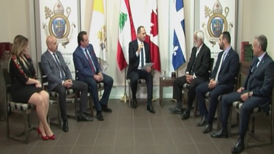 Representatives of Lebanese parties in Canada