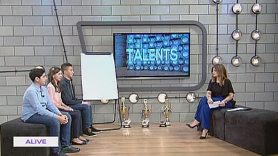 Roua Nafeh - Ahmad Chhimy - Charbel Medawar - Winners in mental calculations