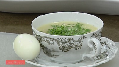  شوربة الثوم