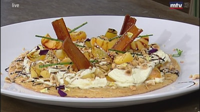 Goat Cheese And Apple Tatin