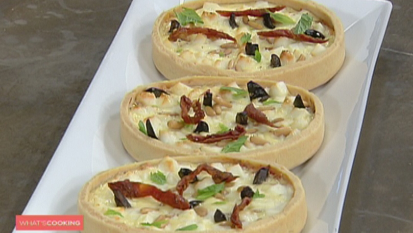 Halloum and Akkawi Quiche