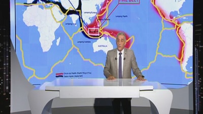 Ring of Fire and Monsoon indonesia