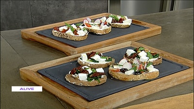 Greek Bruscetta - French Bruscetta - Lebanese Bruscetta
