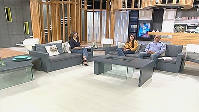  جان سعادة -  ماريا الخازن - تدشين تمثال لمار أنطونيوس البدواني في ميروبا 