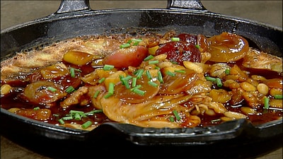 Chicken With raisin sauce
