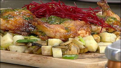 Chicken with herbs