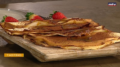 Crepe Caramel