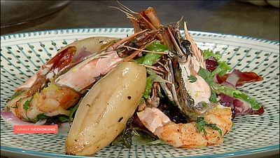 Calamari and Shrimp