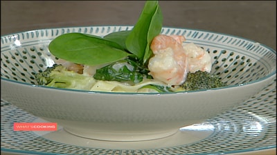Fettuccine Aux Crevettes