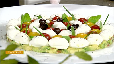 Mozzarellini Cake
