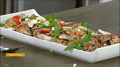 Frikeh Salad and Chicken